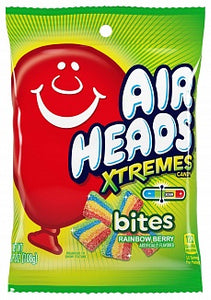 Airheads Extreme Bites Rainbow Berry Peg Bag 170g