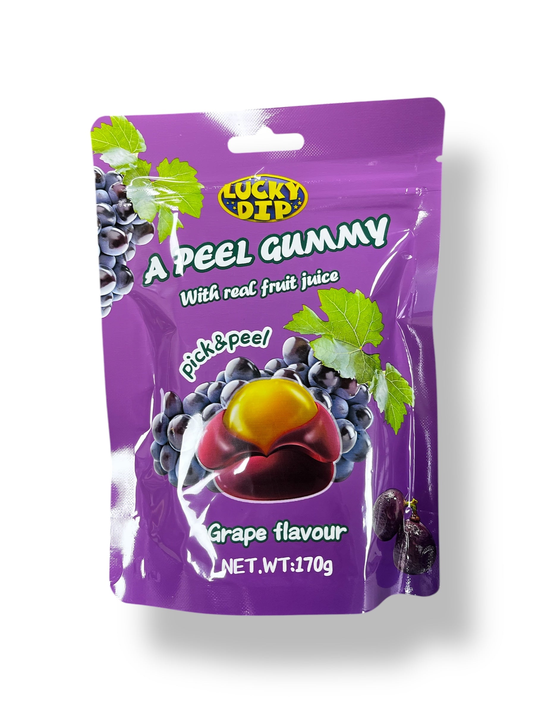 Peel Gummy: Grape Flavour 10 x 170g units