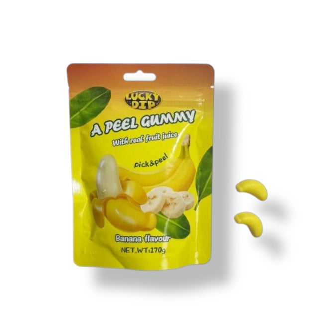 Peel Gummy: Banana Flavour 10 x 170g units