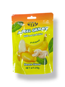 Peel Gummy: Banana Flavour 10 x 170g units