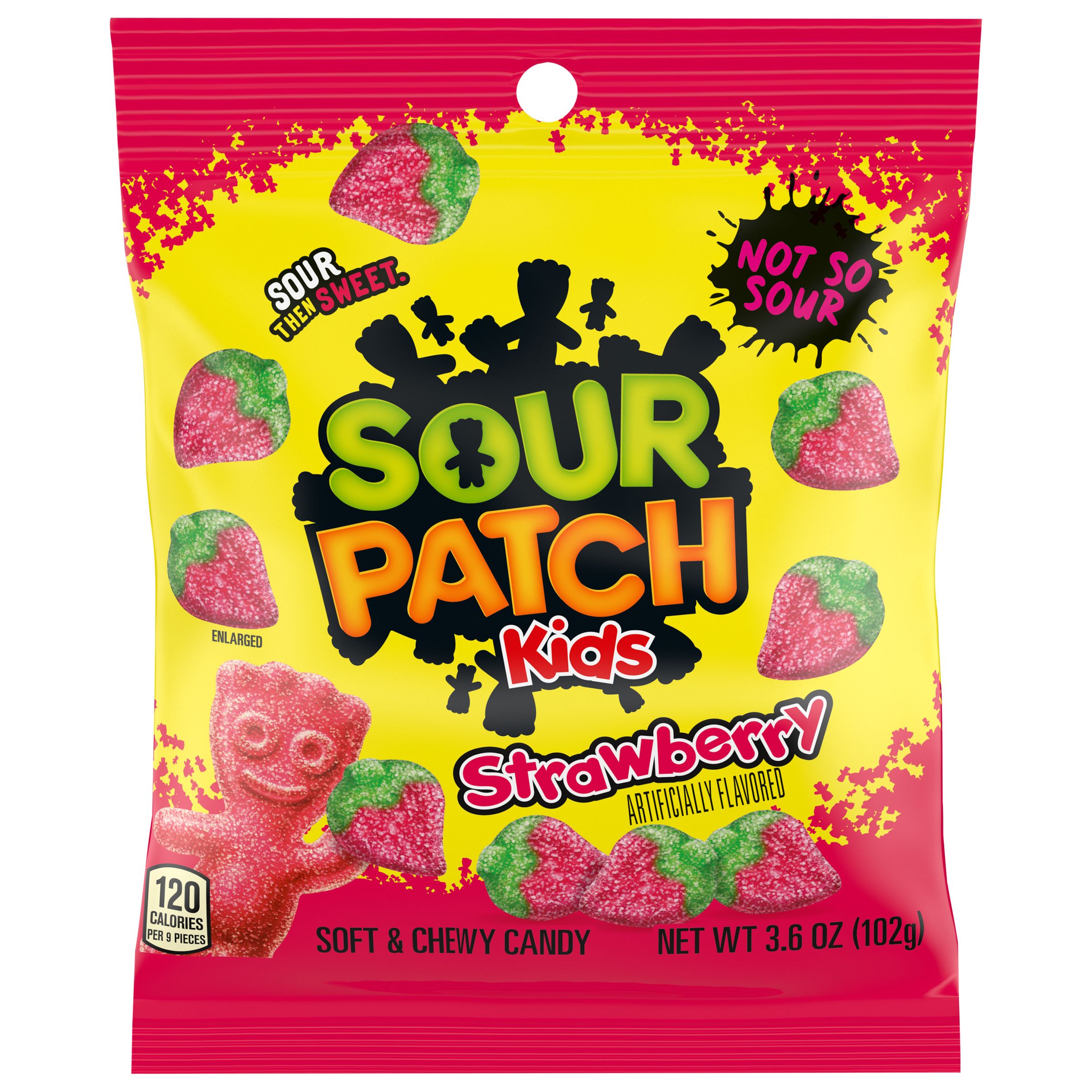 Sour Patch Kids Strawberry Peg Bag 102g